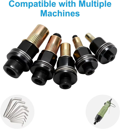 Head Rivet Nut Tool, M3 M4 M5 M6 M8 Rivnut Kit