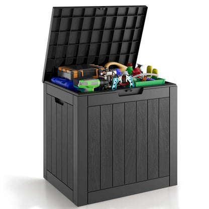 31-Gallon Outdoor Storage Box, Waterproof & UV-Resistant