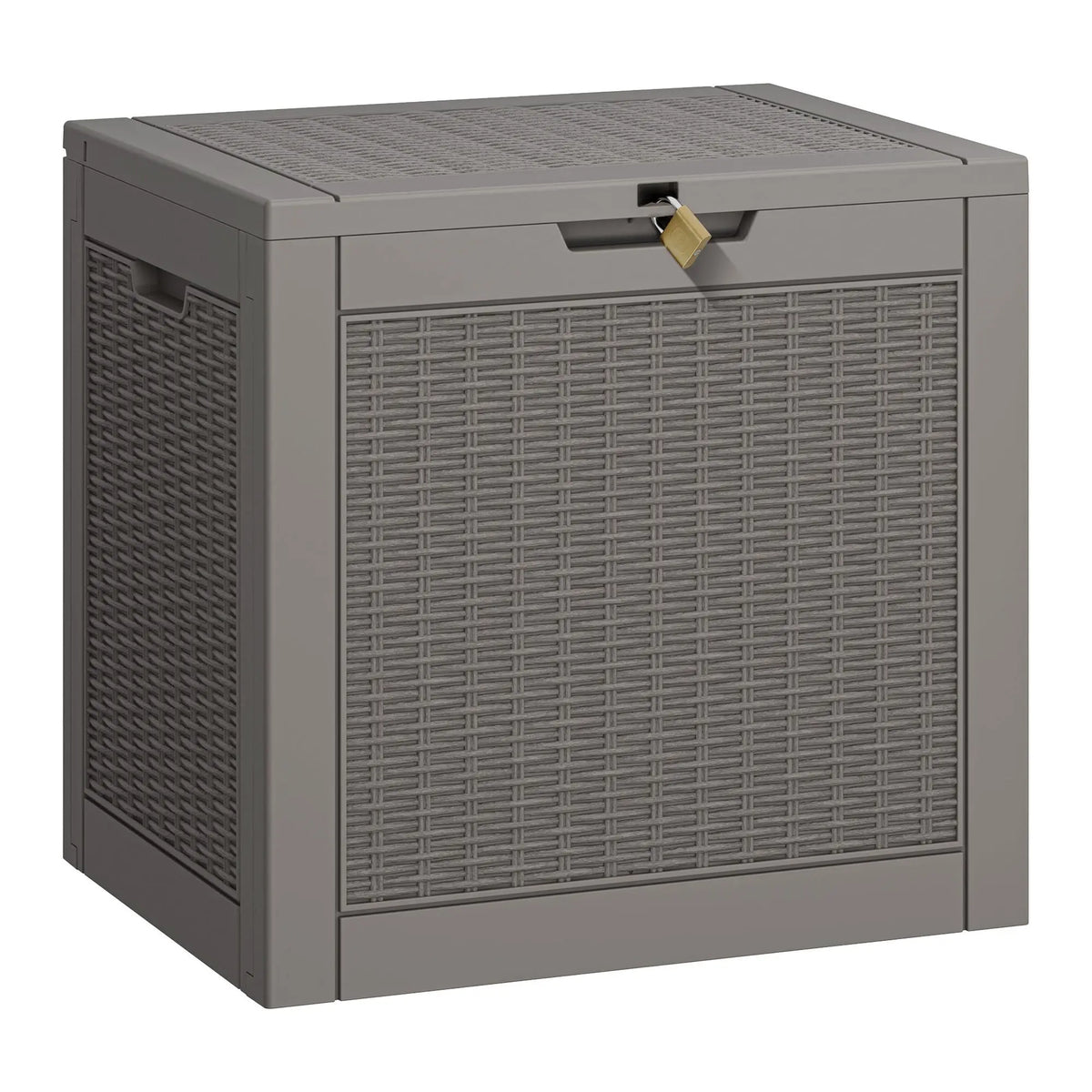 31-Gallon Outdoor Storage Box, Waterproof & UV-Resistant